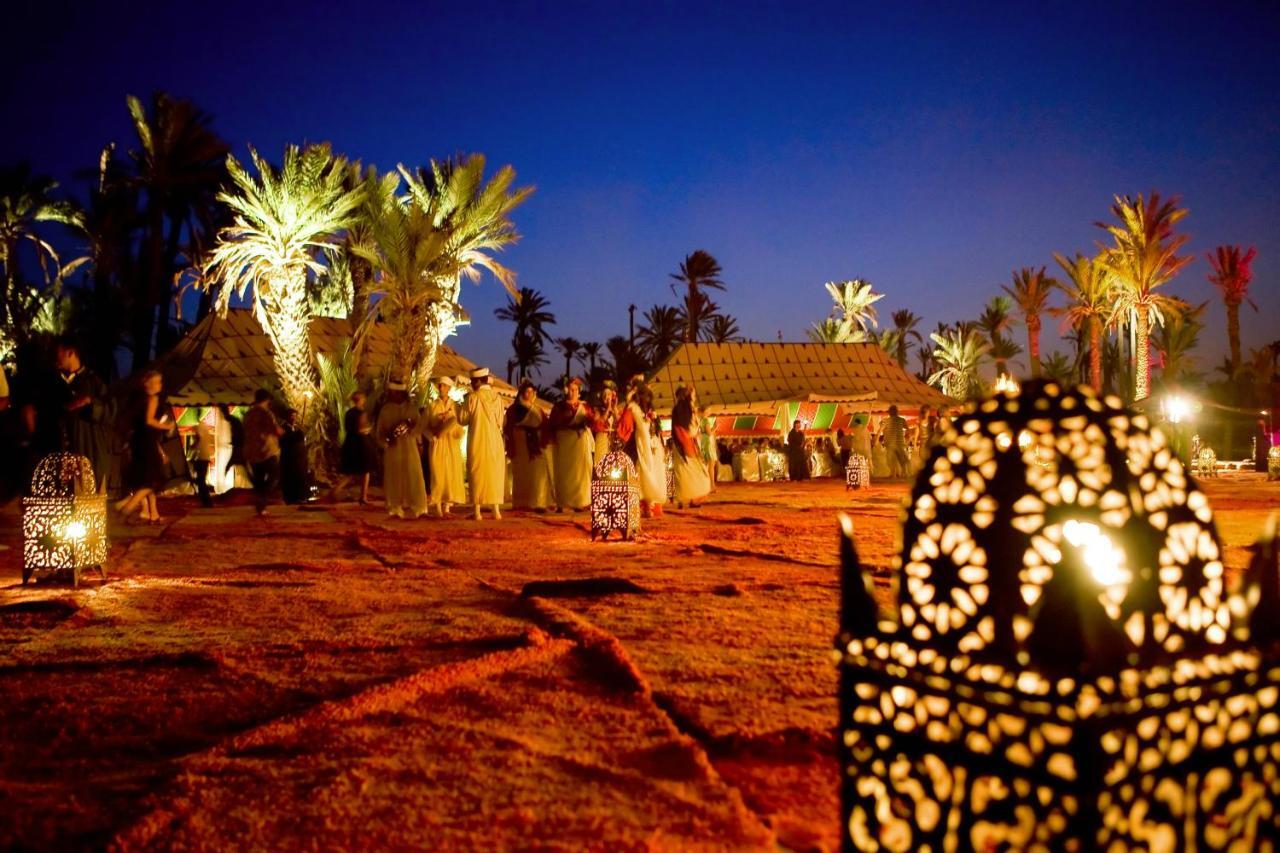 Camp Sahara Dunes Hotell M'Hamid Exteriör bild